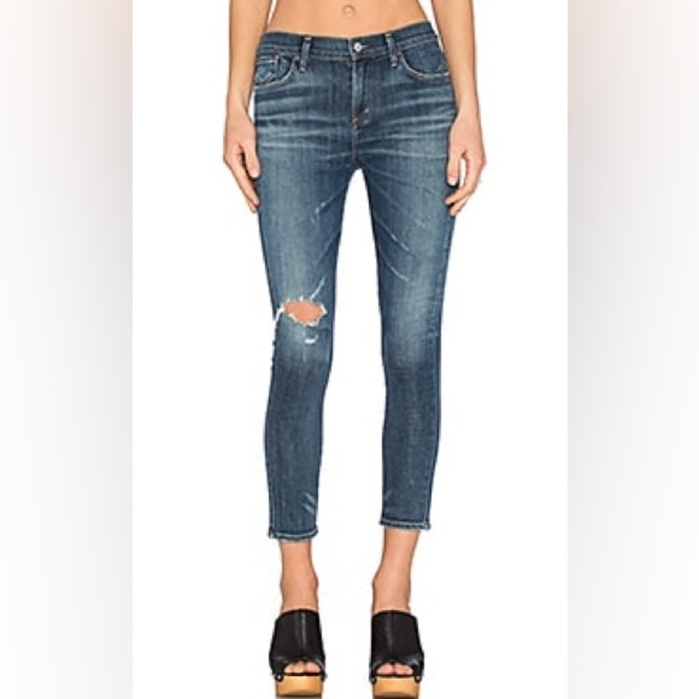 Agolde Sophie Crop Jeans